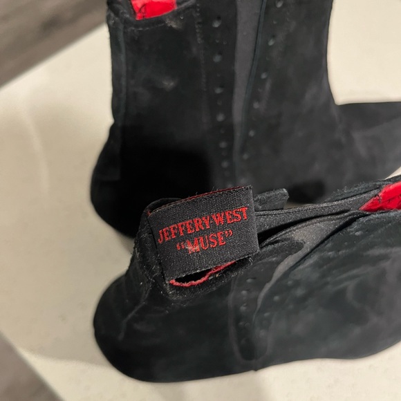 Jeffrey West Muse Boots in Black Suede, Men's size 12 - Picture 10 of 13